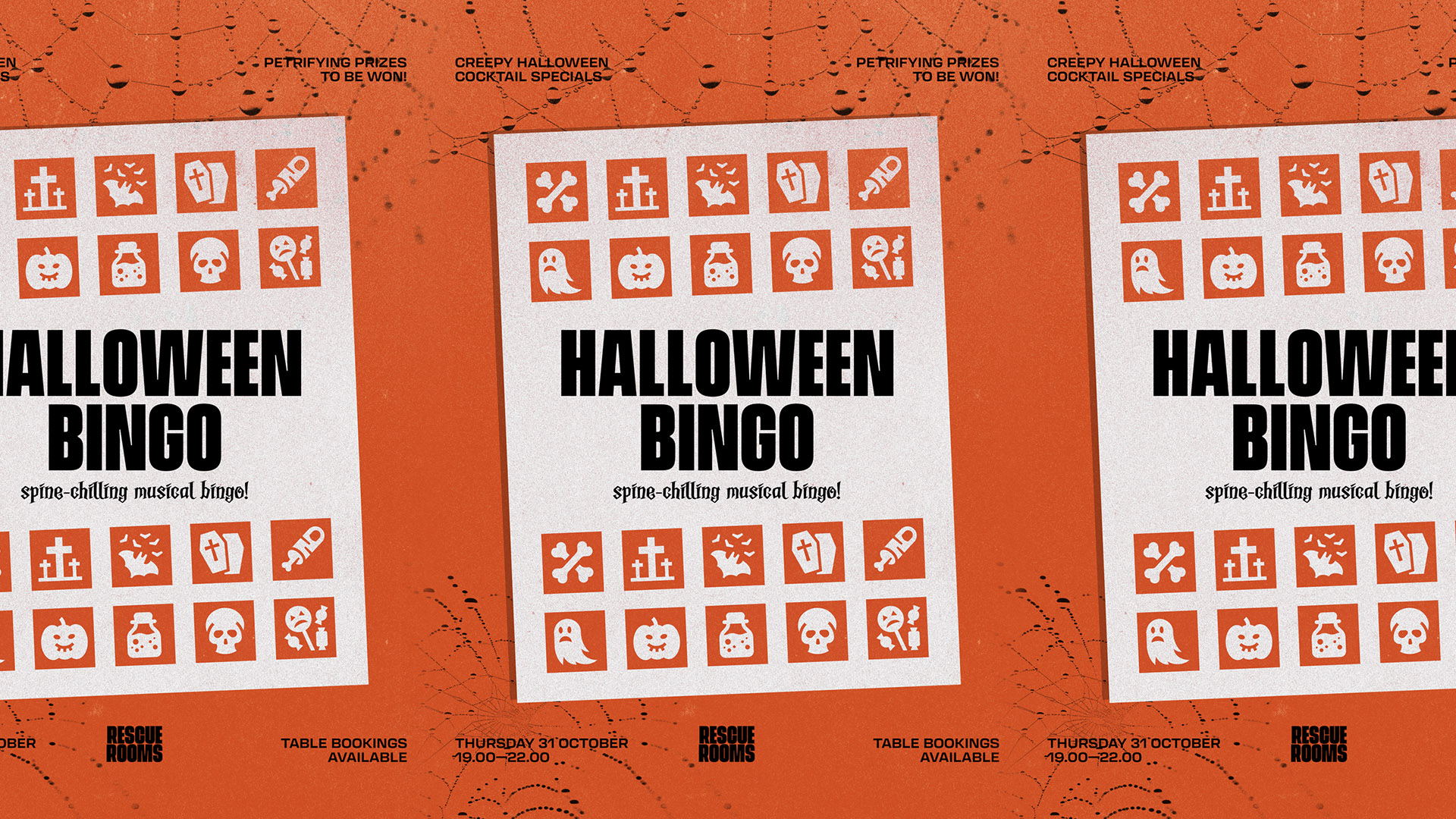 Halloween Bingo 👻 Spine-chilling musical bingo! — Rescue Rooms, Nottingham