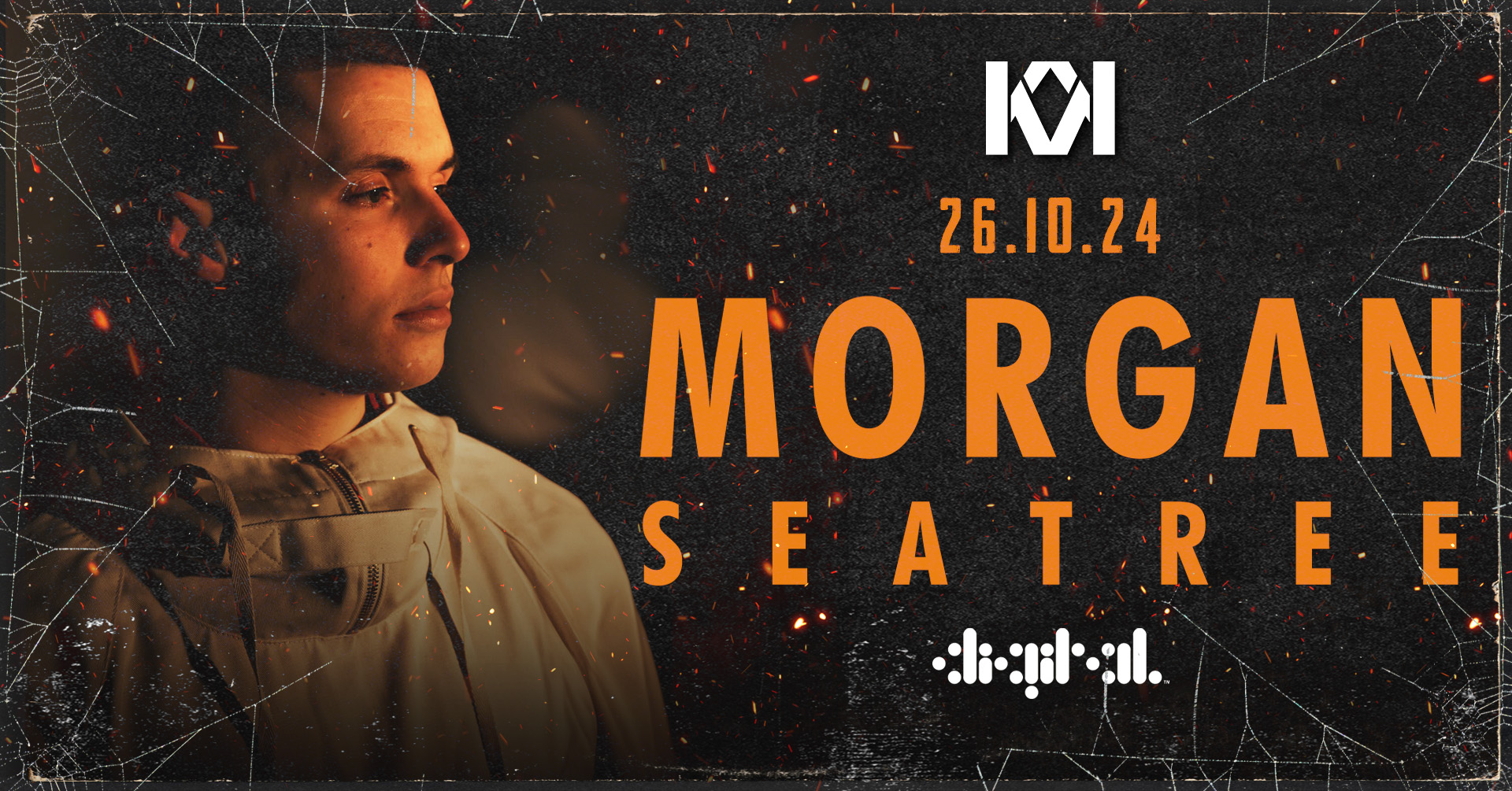 KONNEKT HALLOWEEN PRESENTS MORGAN SEATREE – HEADLINE SHOW 🎃 SUPPORT FROM LD50, MORGAN KASIERA & LWTN // OCTOBER 26th @ DIGITAL