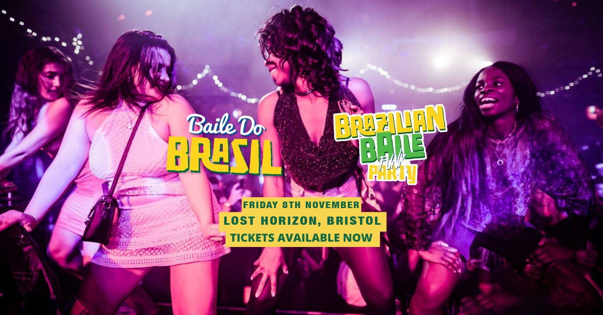 Baile Do Brazil – Brazilian Baile Funk Party (Bristol)