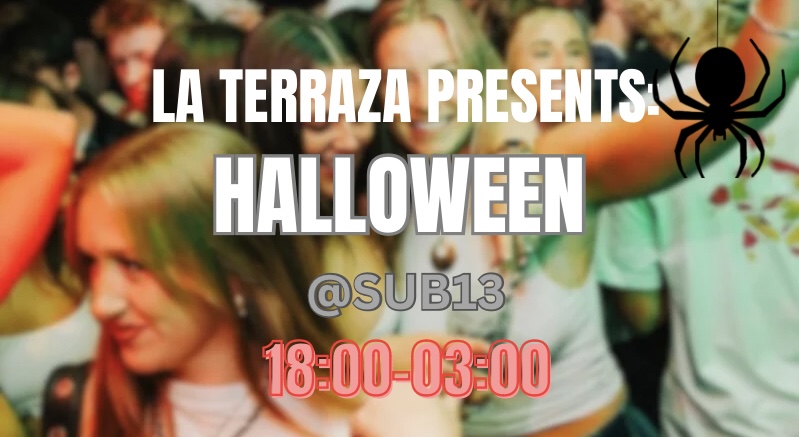 La Terraza Halloween: Silent Disco Terrace and Basement Rave