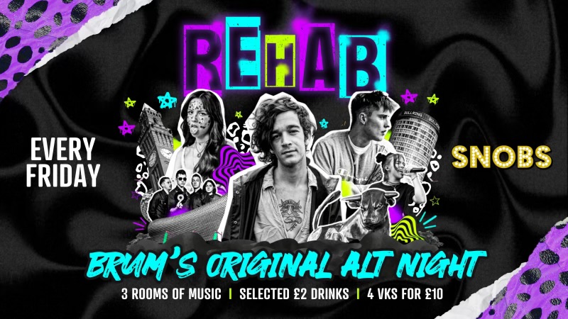 Rehab Friday [TONIGHT] 🤟 11/10