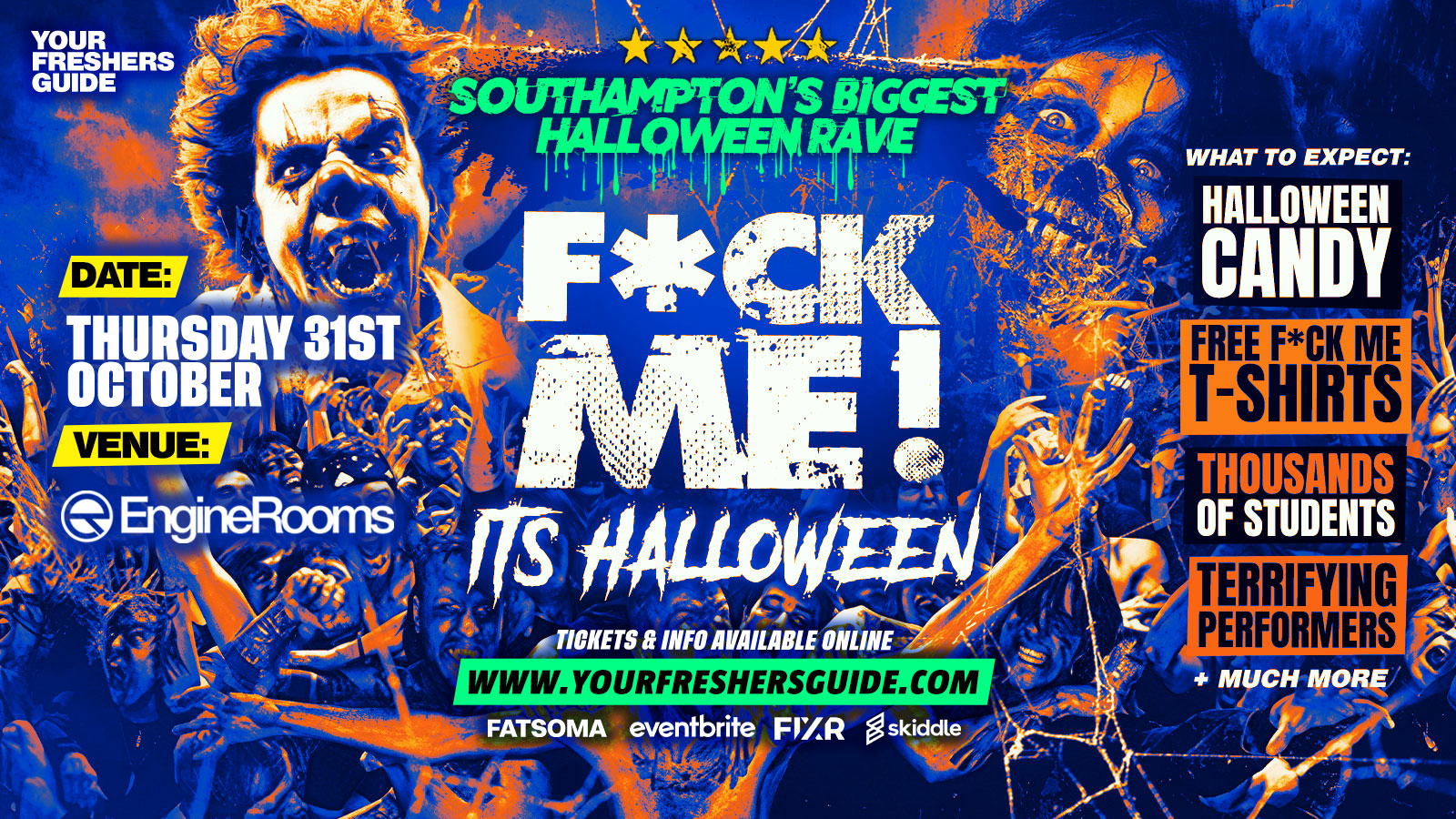 F*CK ME It’s Halloween | Southampton Freshers 2024