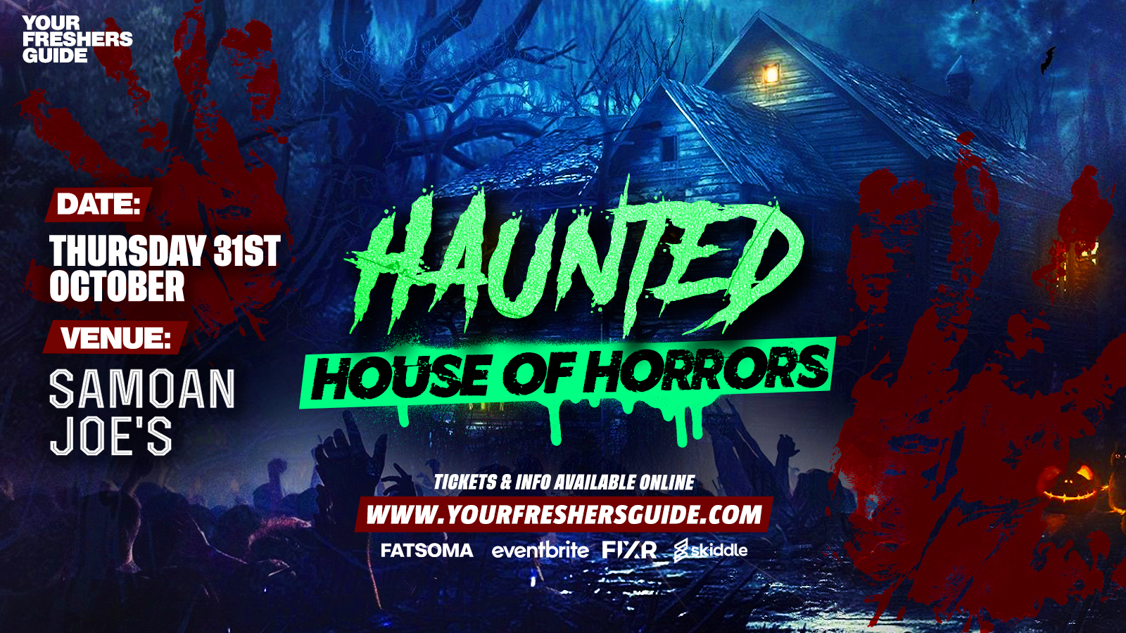 Haunted House of Horrors | Coventry & Warwick Freshers 2024