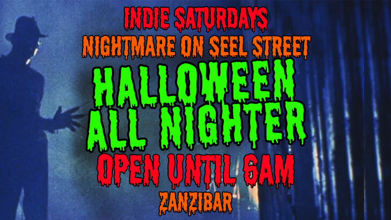 Shit Indie Disco X Indie Saturdays  – HALLOWEEN ALL NIGHTER – 10PM to 6AM –  Fancy Dress – £4 DOUBLES AND MIXER- NIGHTMARE ON SEEL STREET!