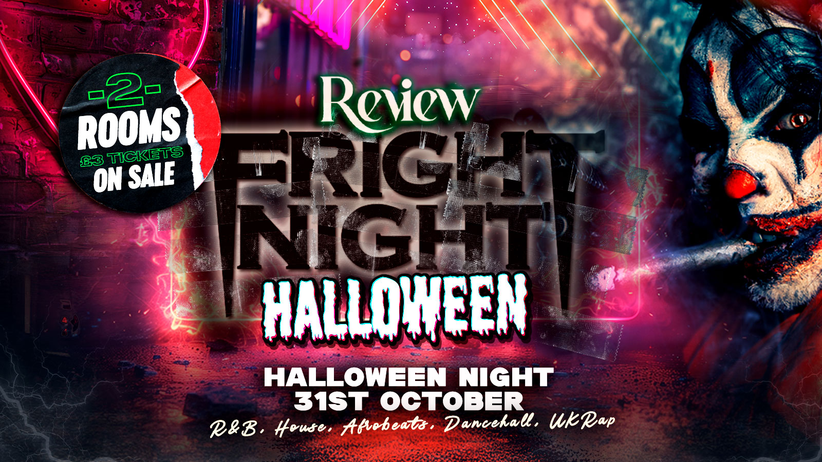 Review Fright Night Halloween Special