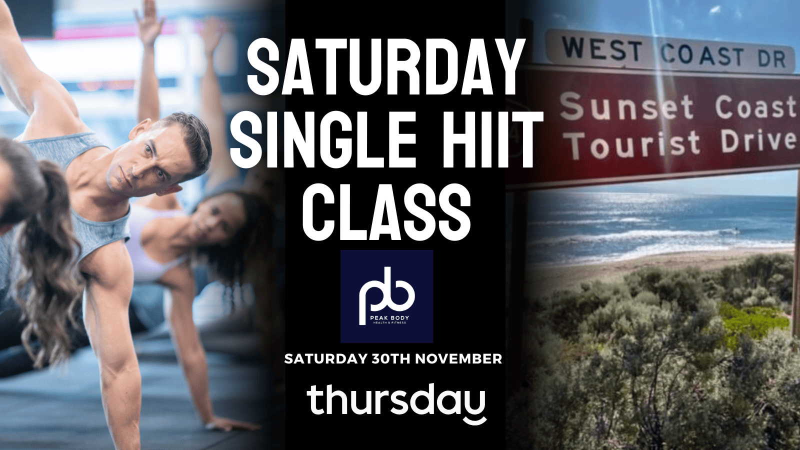 Saturday | Peak Body Fitness- HIIT Class | North Beach