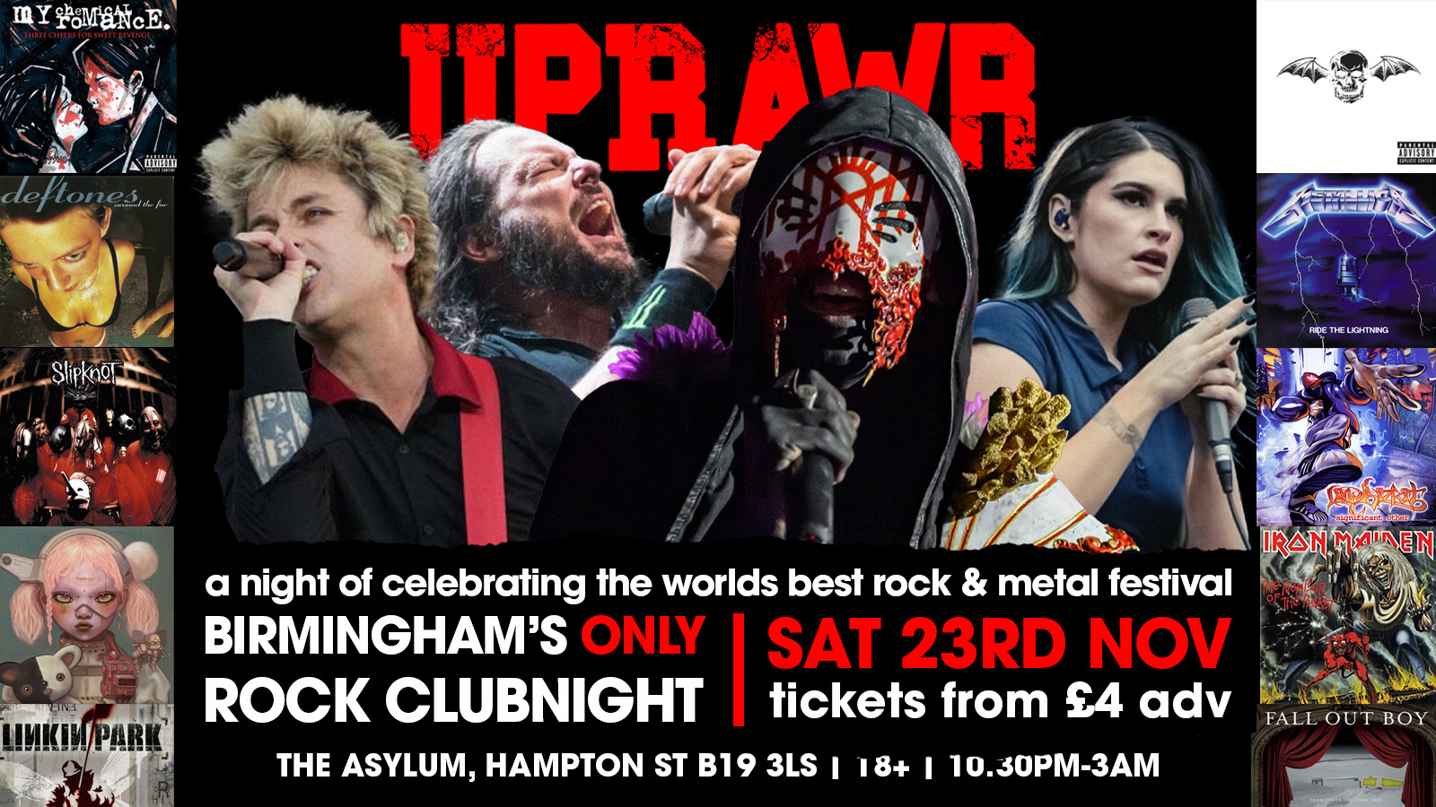 UPRAWR: Download Festival Appreciation Night!