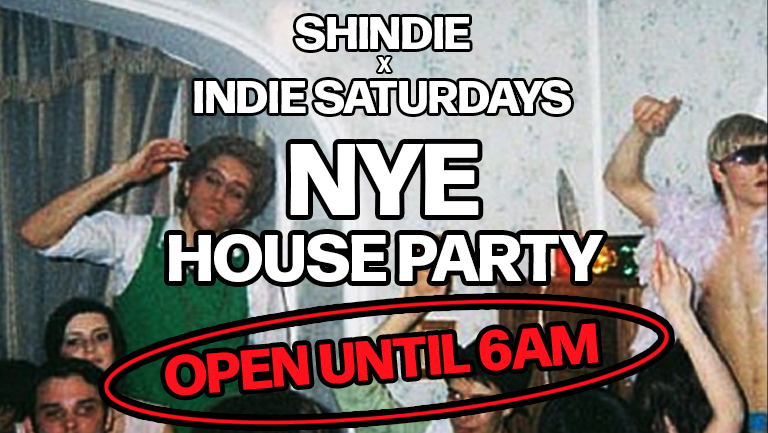 SHIT INDIE DISCO/SHINDIE at ZANZIBAR – NYE ALL NIGHTER UNTIL 6AM – ZANZIBAR, Seel Street – 🚨 90% SOLD OUT 🚨