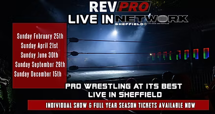 Pro Revolution Wreestling – Sheffield @ NETWORK – 15th December