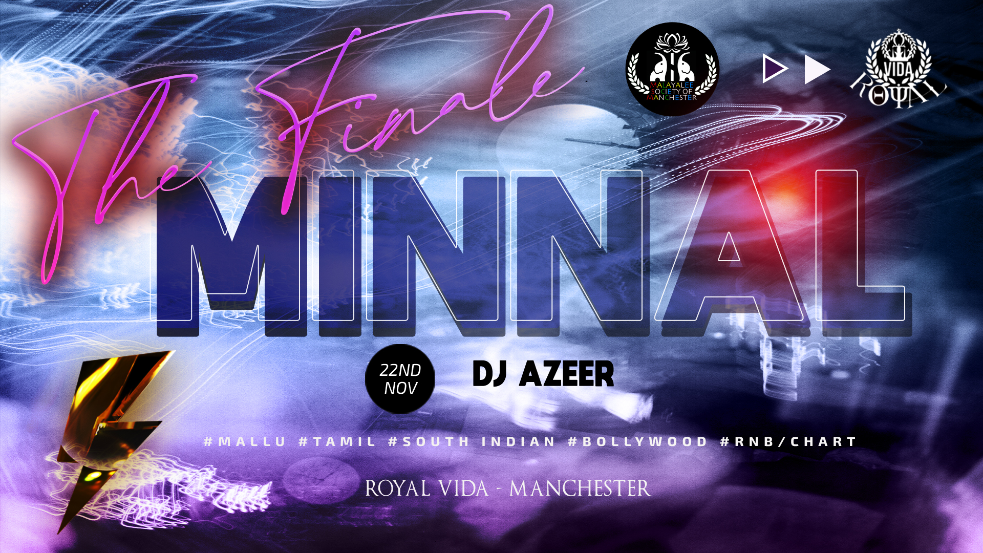 MINNAL – The Finale: Friday 22nd November | MANCHESTER