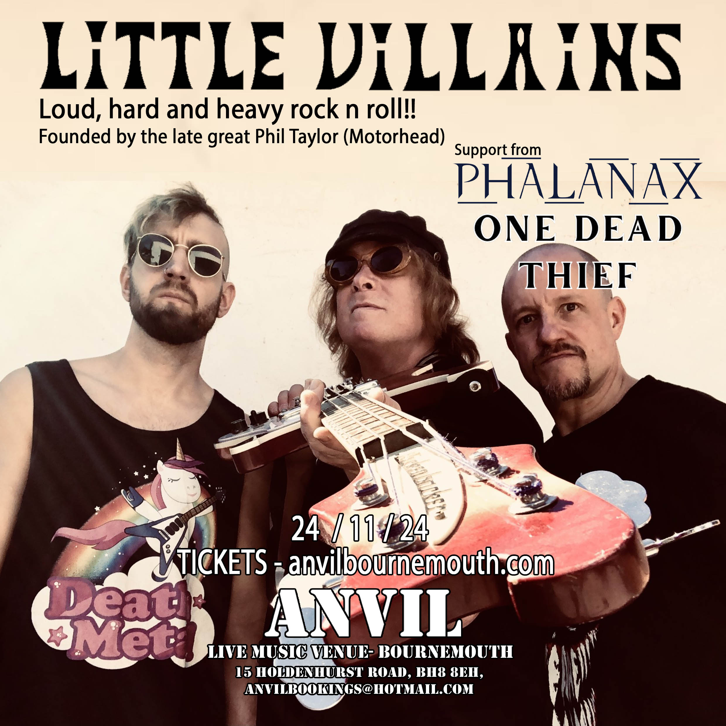 Little Villains / Phalanax / One Dead Thief