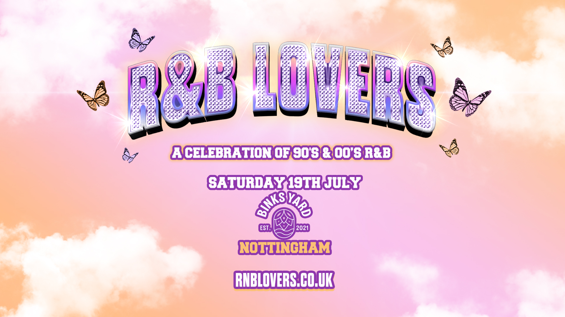 R&B Lovers – Binks Yard Nottingham – Sat 19th July [SOLD OUT!]
