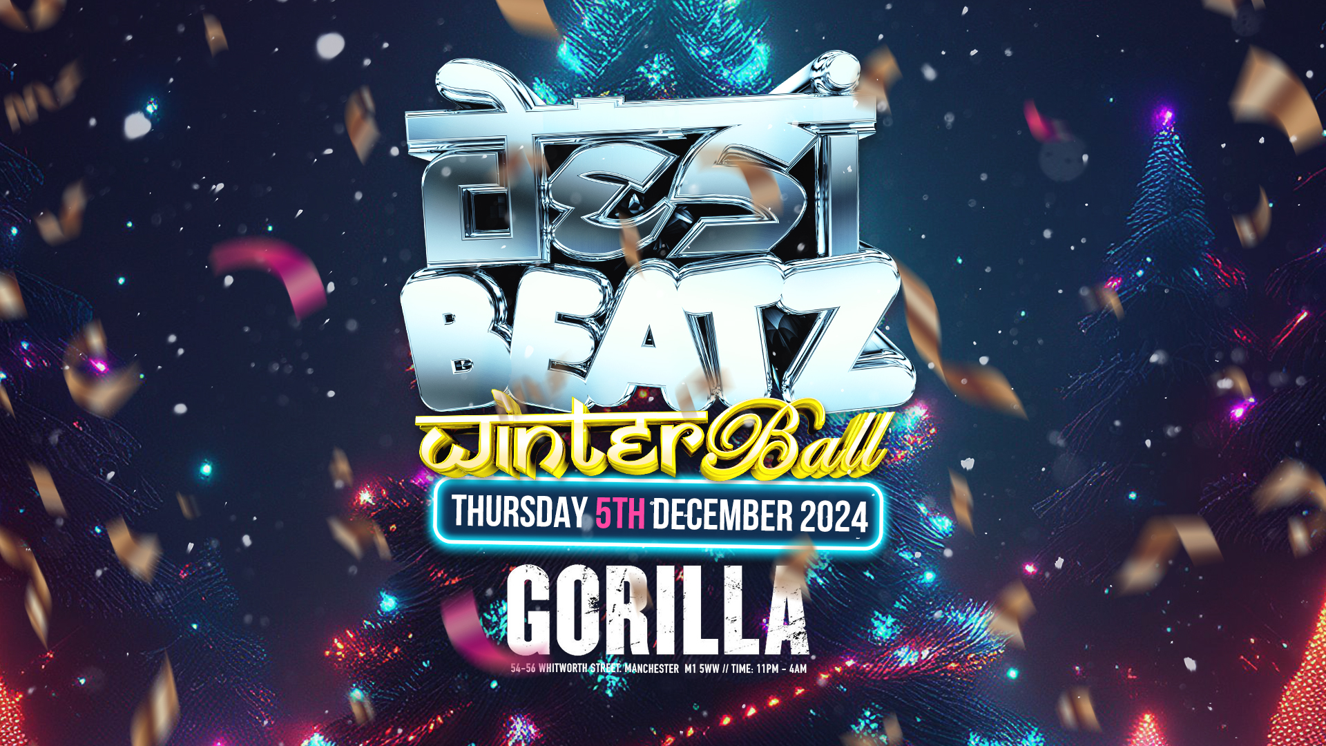 Desi Beatz MCR : WINTER BALL !