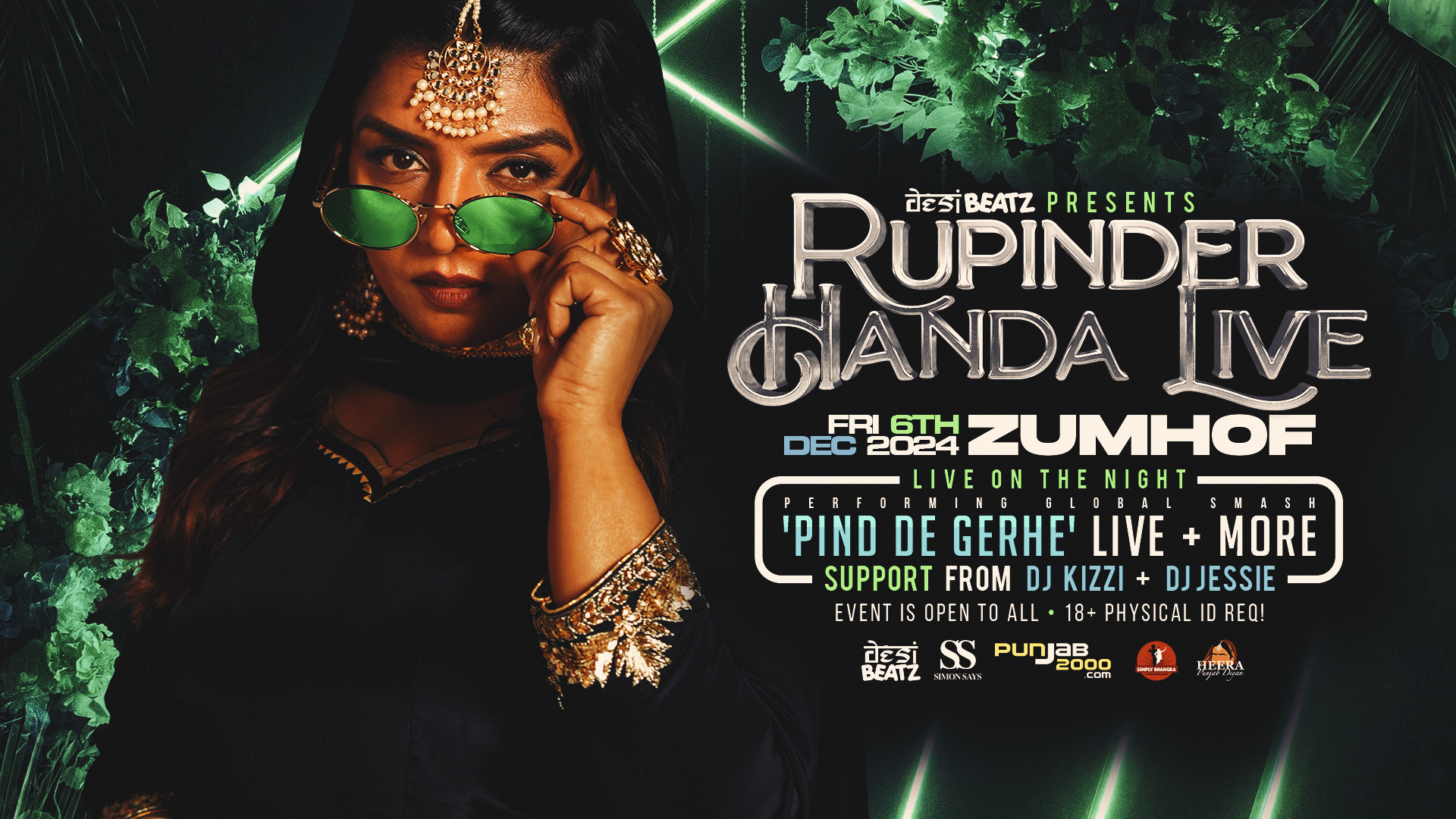 Desi Beatz : RUPINDER HANDA LIVE! | 06.12.24 | PIND DE GERHE UK TOUR!