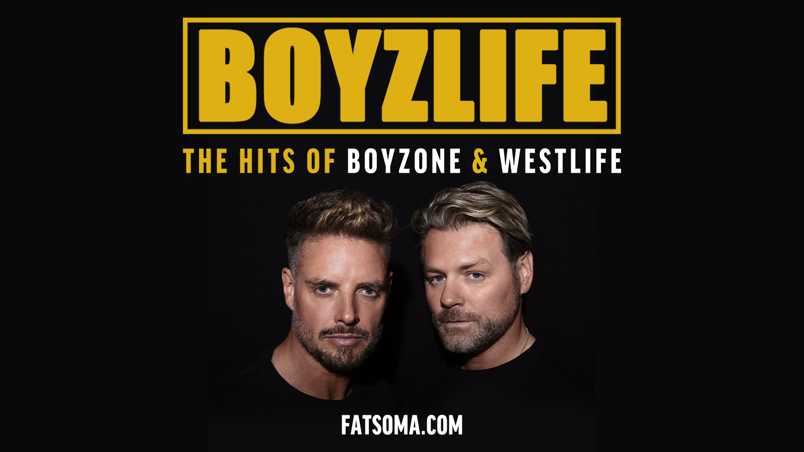 🚨 LESS THAN 5 TICKETS LEFT! BOYZLIFE – Keith Duffy & Brian McFadden + special guests
