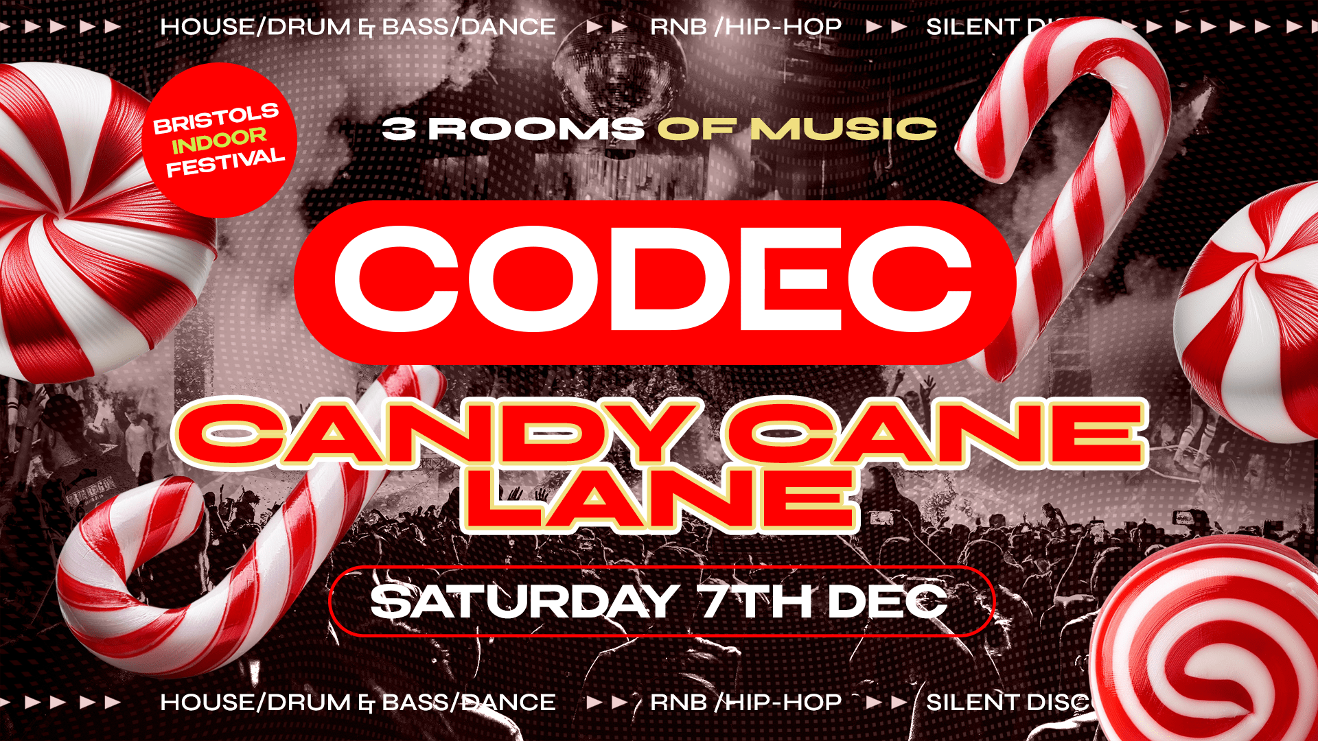 CODEC Candy Cane Lane – Saturday 7th December