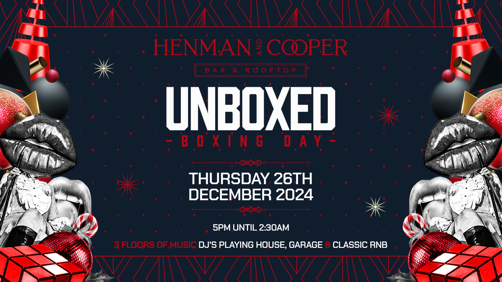 BOXING DAY UNBOXED [26TH DEC] – Boxing day Birmingham