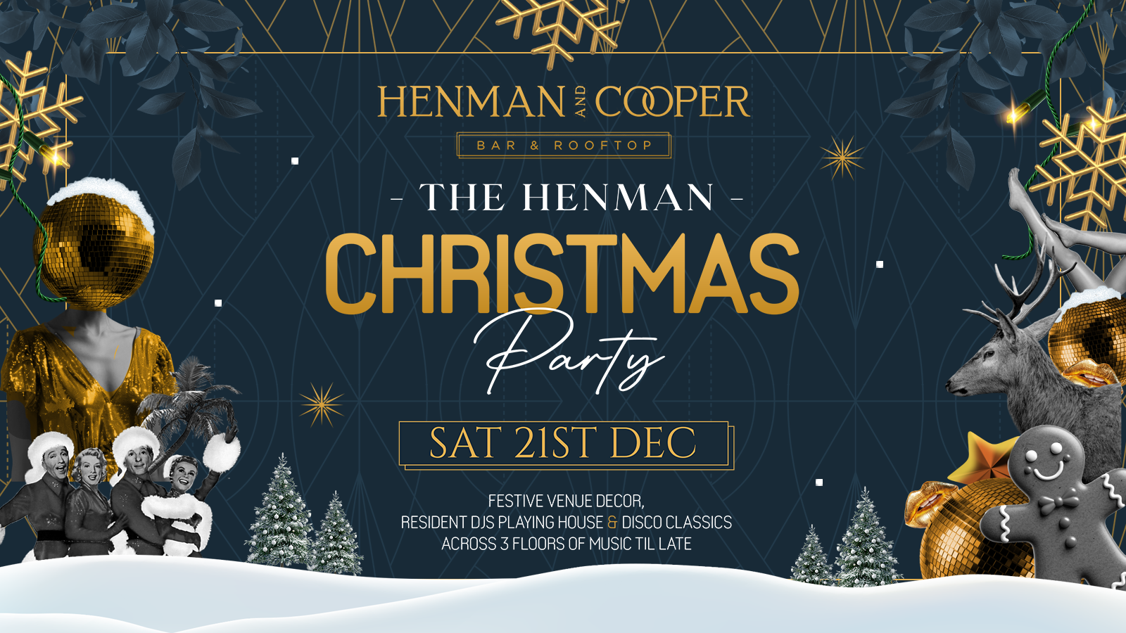 THE HENMAN CHRISTMAS PARTY! – 21ST DEC