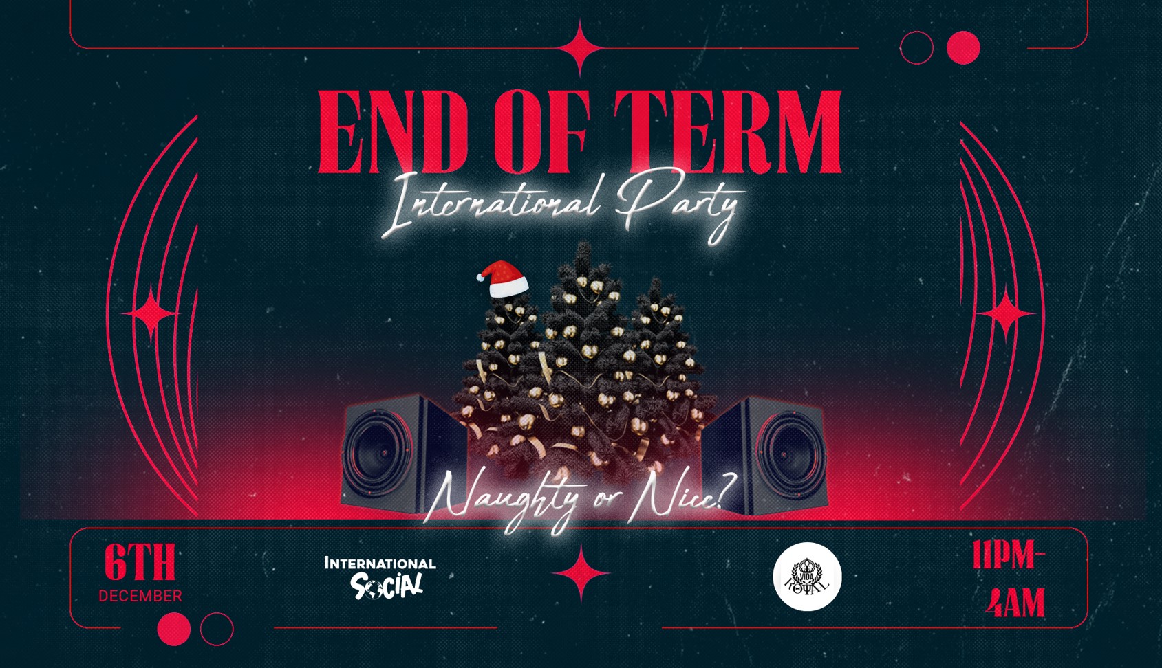 End of Term Party – Naughty or Nice?