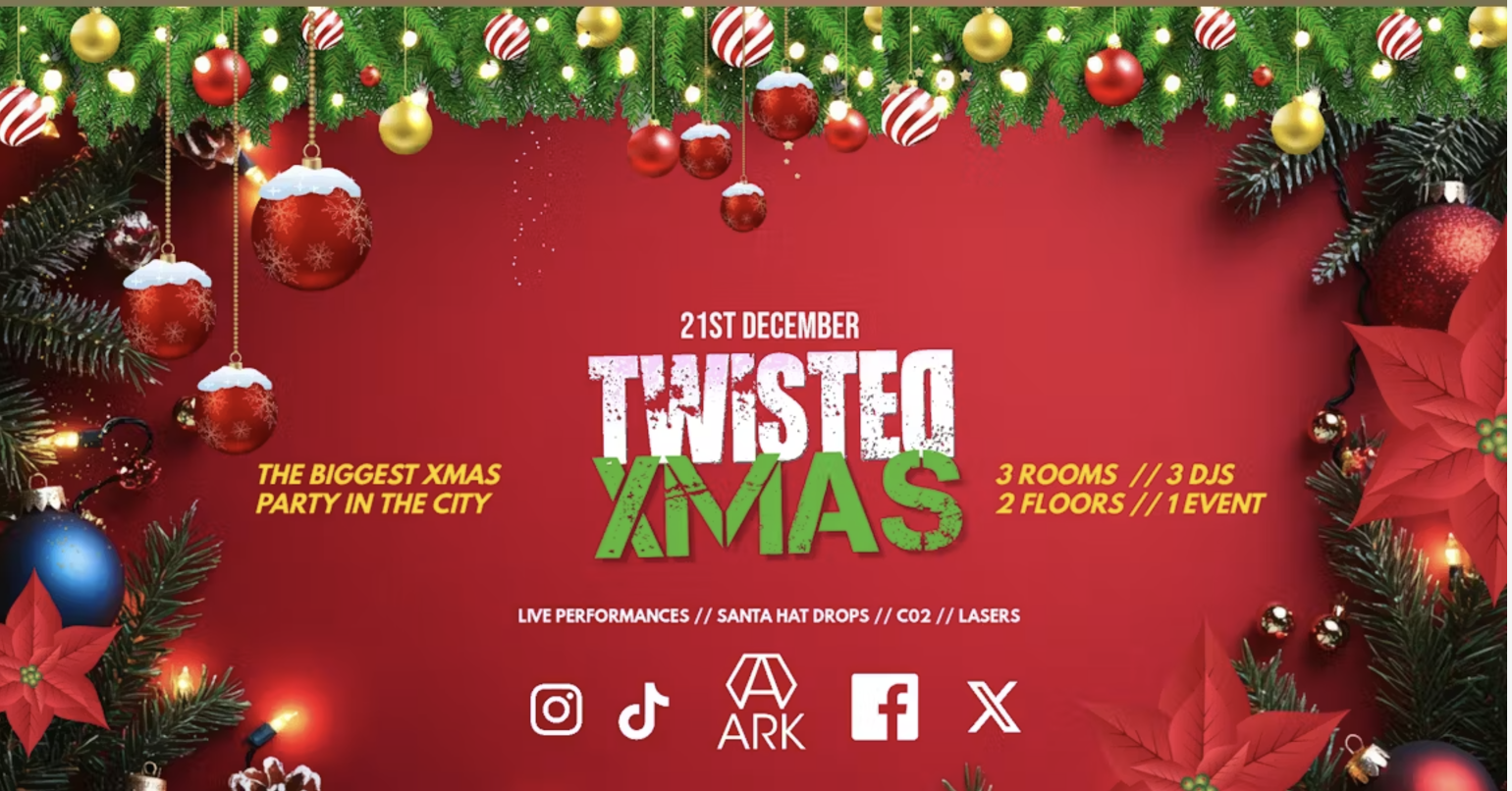 #Ark Saturdays: Twisted XMAS 🎅🏼🎄 FREE ENTRY 🎟