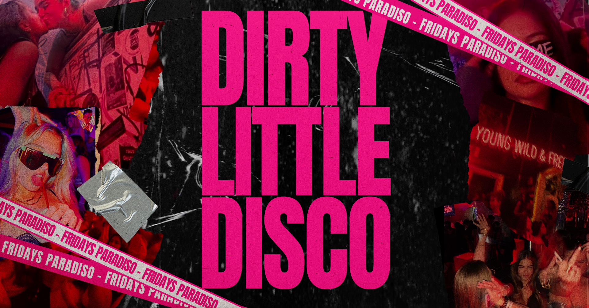 DIRTY LITTLE DISCO GIRLS NIGHT @ PARADISO 🪩🩷 GIRLS GO FREE | RNB HITS & HOUSE CLASSICS