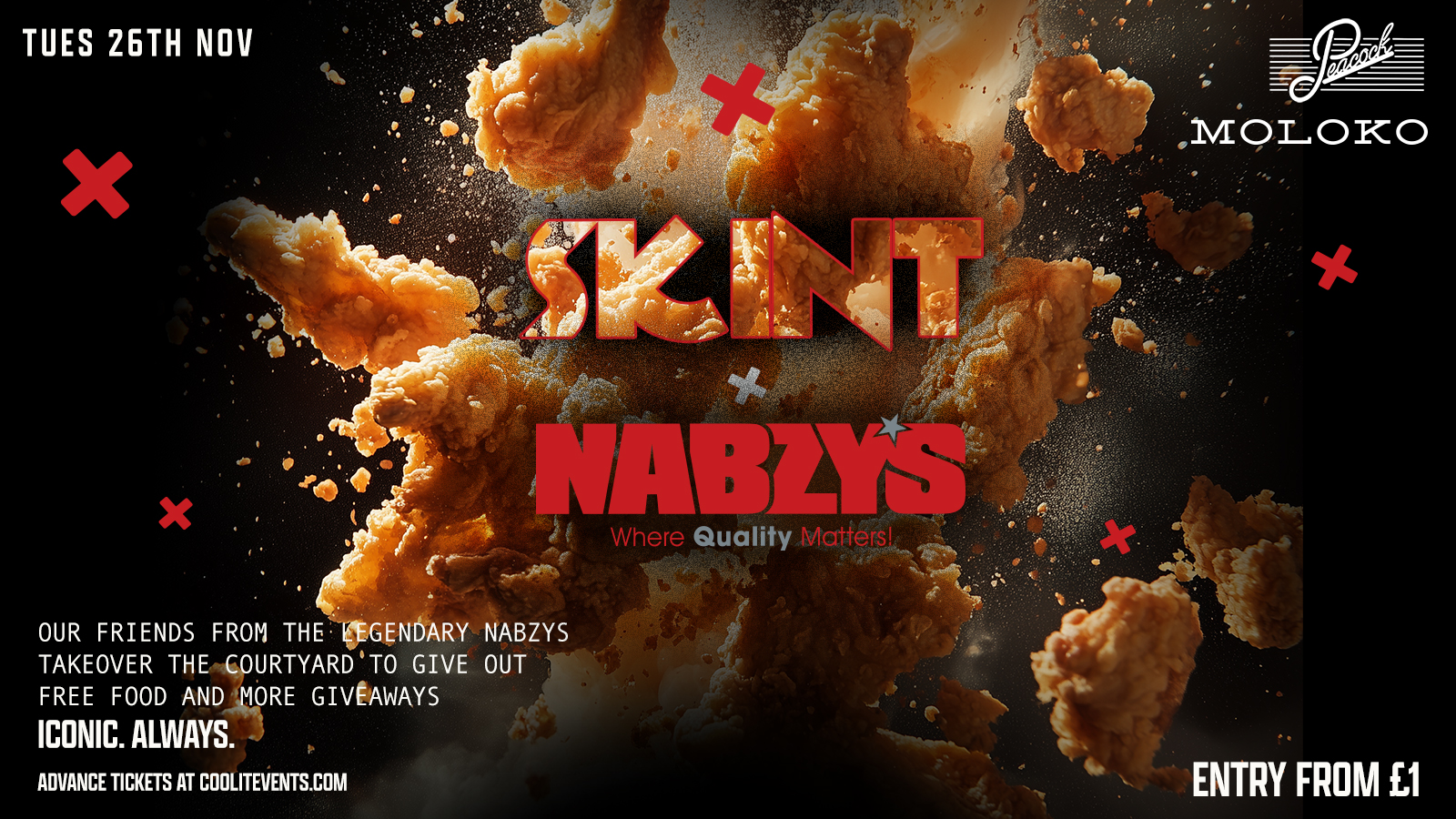 SKINT Tuesdays : SKINT X NABZYS SPECIAL