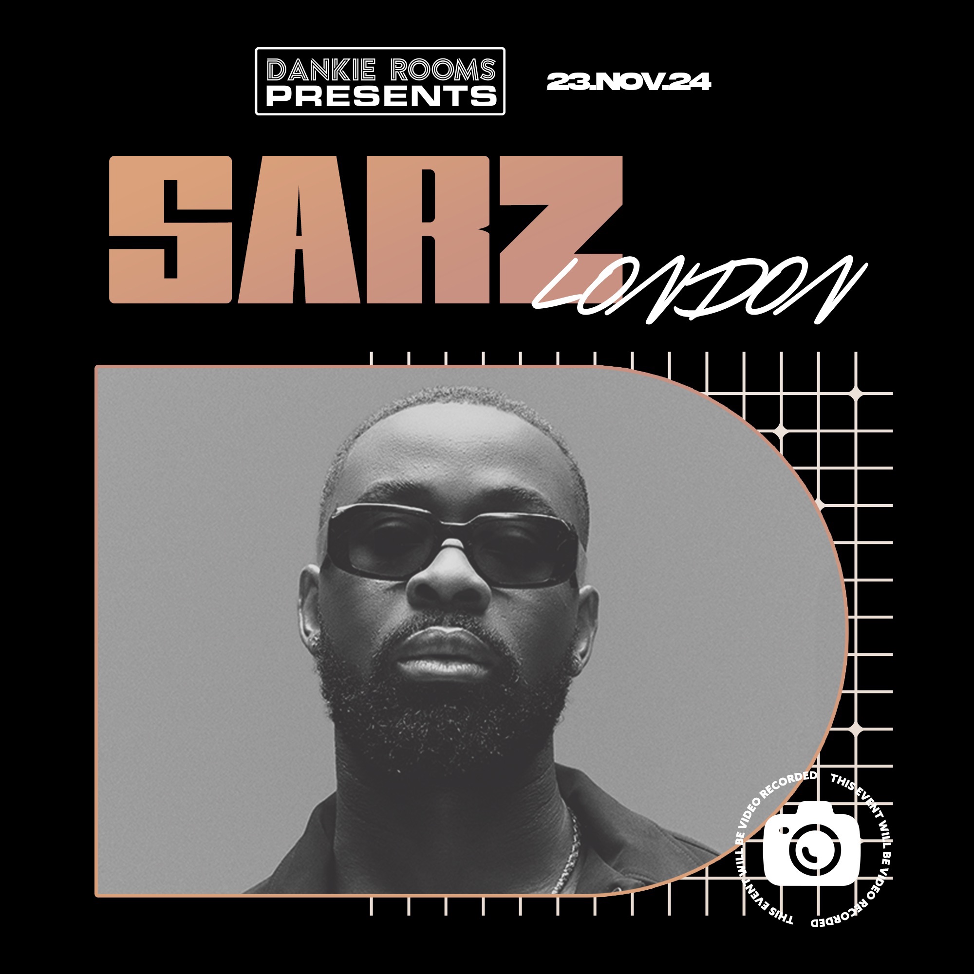 Dankie Rooms Presents: Sarz + Special Guests #LIMITEDTICKETS