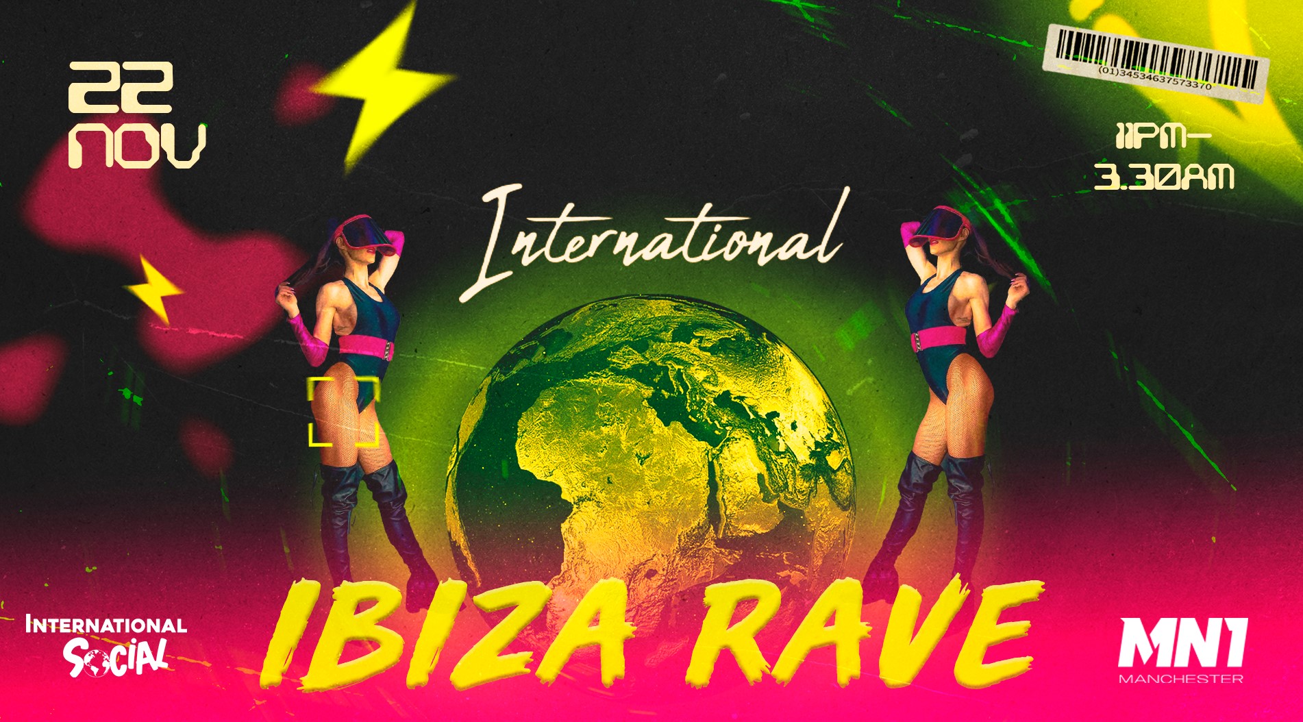 International Ibiza Rave | MANCHESTER | MN1