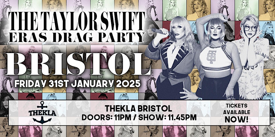 The Taylor Swift Eras Drag Party – Bristol