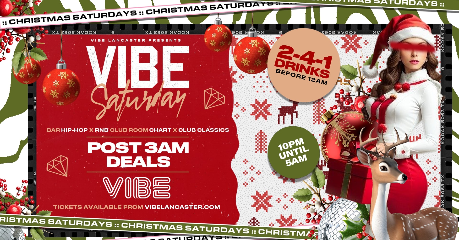 VIBE /// Saturdays XMAS Edition! – 07.12.24