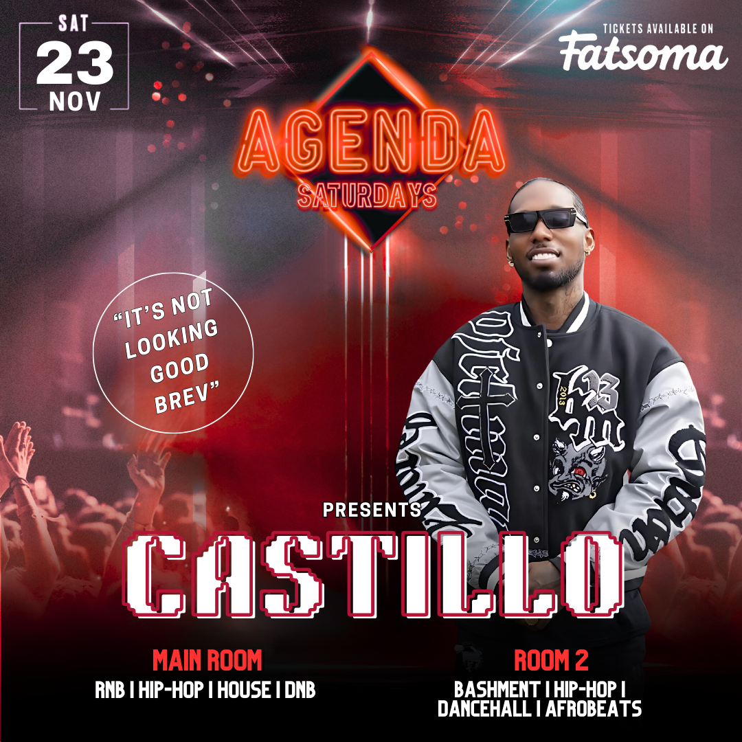 AGENDA SATURDAYS PRESENTS CASTILLO TONIGHT