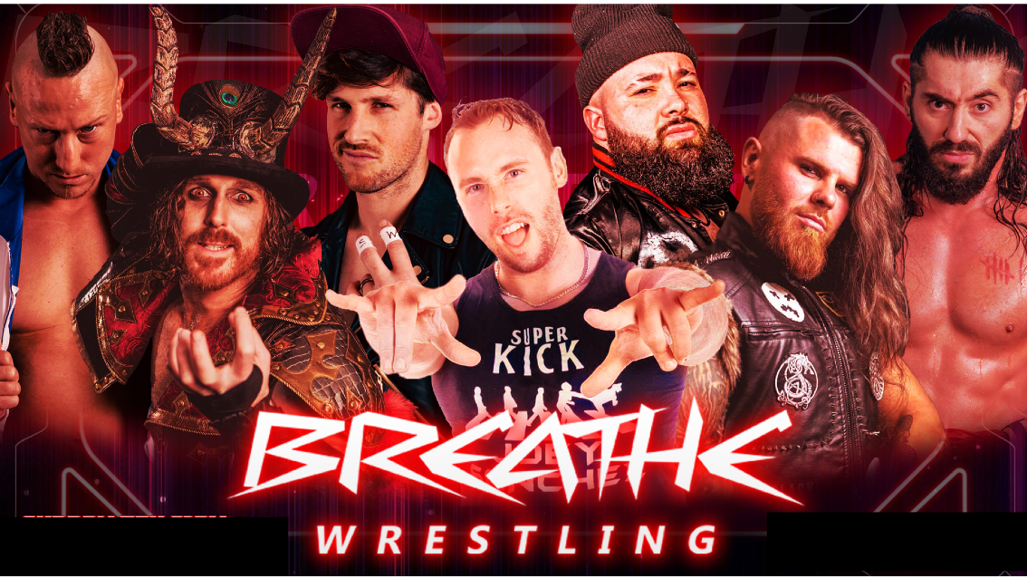 THIS SUNDAY! 🤼‍♀️ BREATHE WRESTLING – 2pm-4pm – 2 hour special