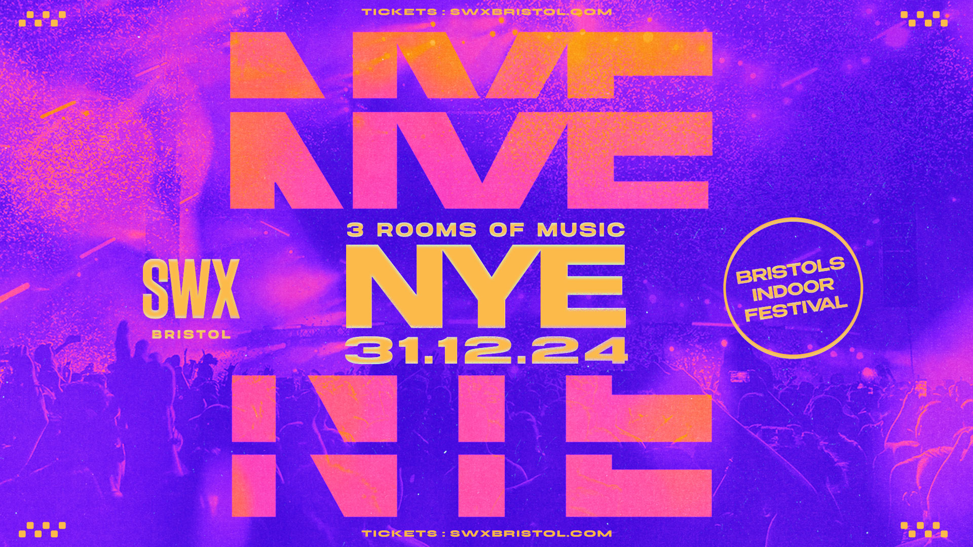 SWX Presents NYE 2024 – FINAL 150 TICKETS