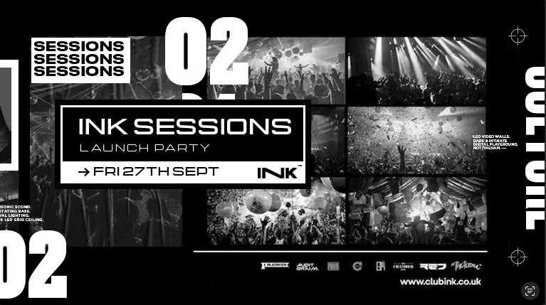 Ink Sessions – Every Friday
