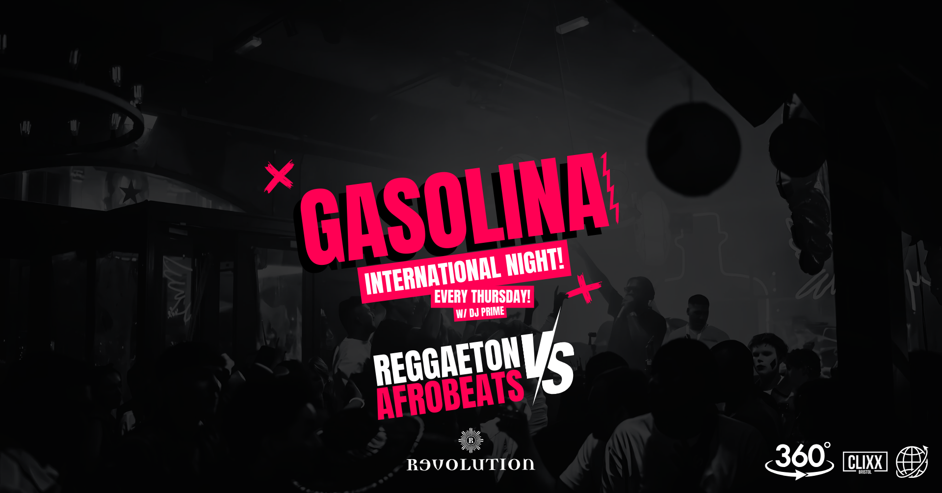 Gasolina Bristol 🔥 Reggaeton vs Afrobeats w/ DJ Prime x 360