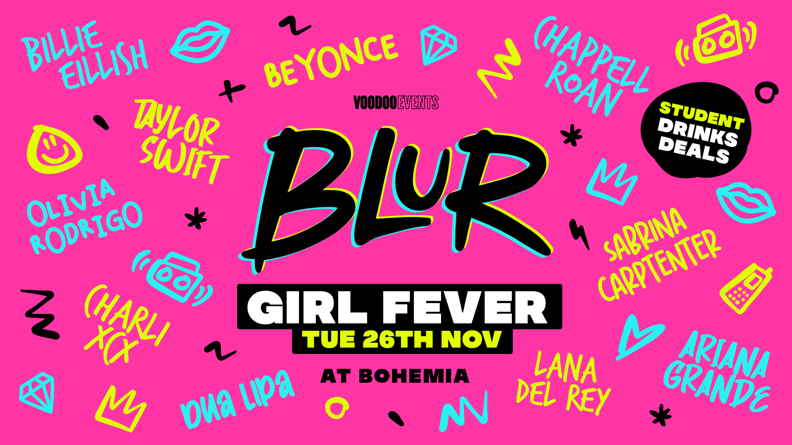 BLUR – Girl Fever! At Bohemia! 💅🏻