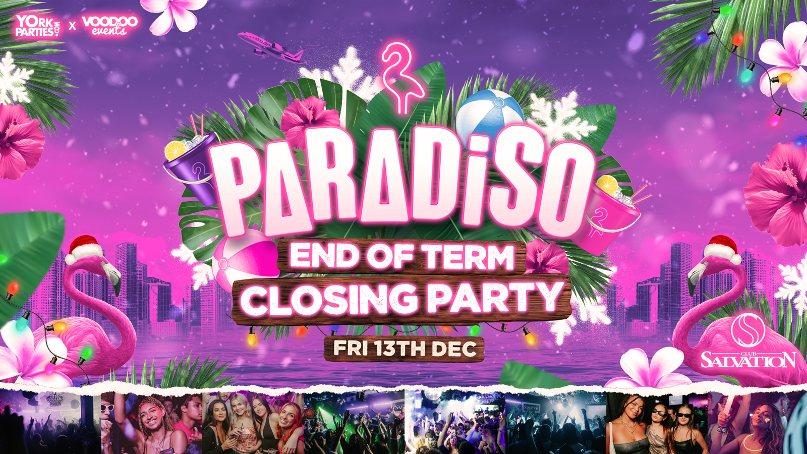 PARADISO FRIDAYS End Of Term Closing Party