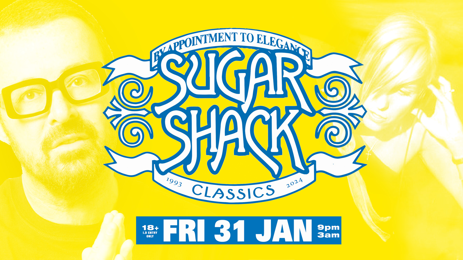 Sugarshack Classics presents JUDGE JULES, FERGIE, LISA LOUD