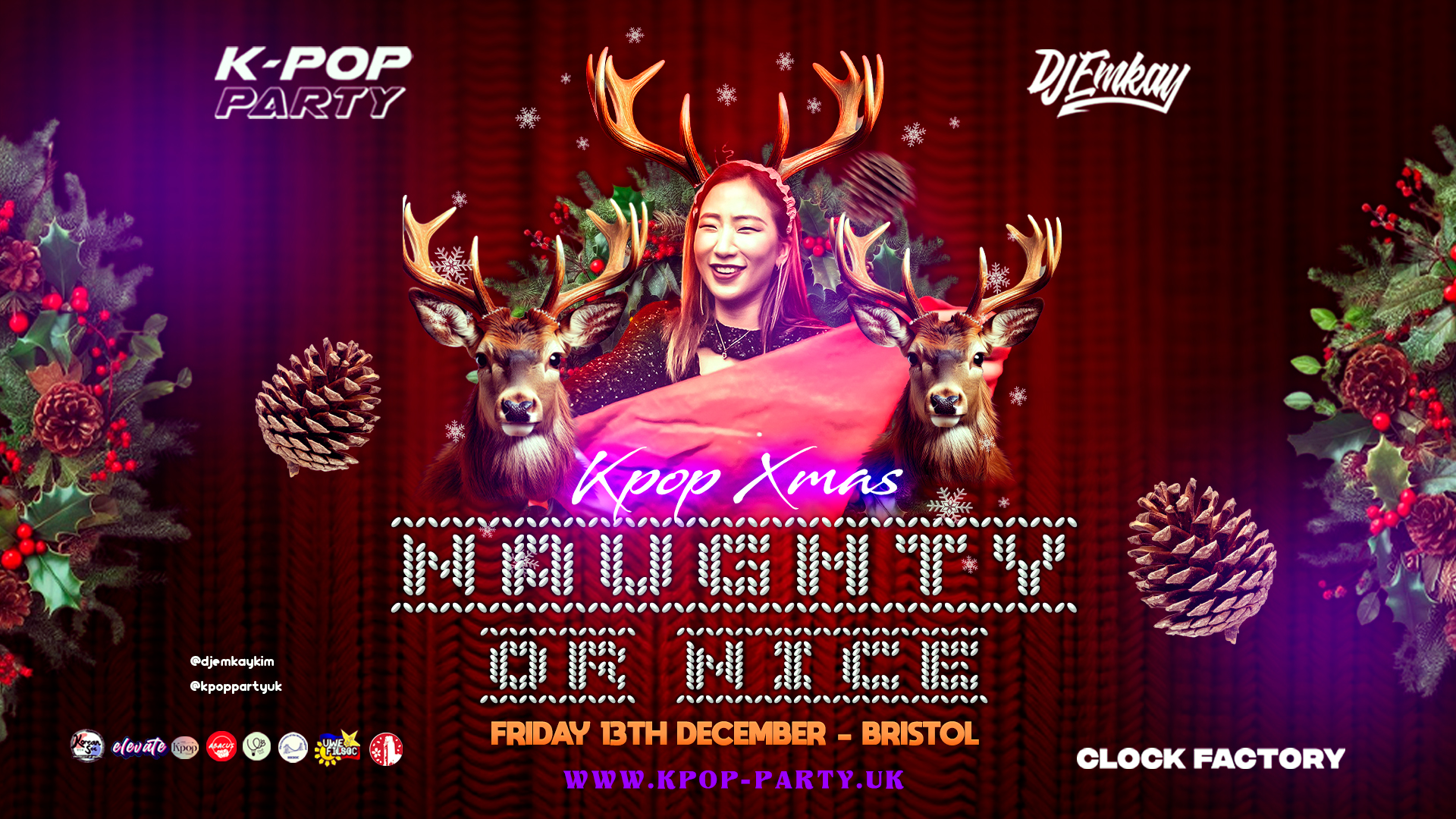 Bristol KPOP XMAS PARTY with DJ EMKAY | Friday 13th December