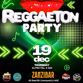 Reggaeton party Liverpool