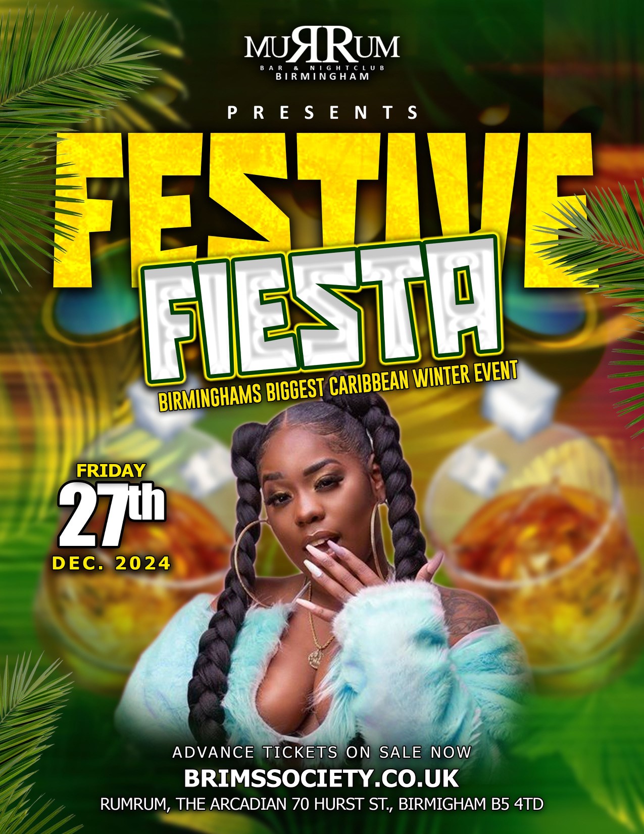 FESTIVE FIESTA – BIRMINGHAMS BIGGEST CARIBBEAN WINTER EVENT😱🔥