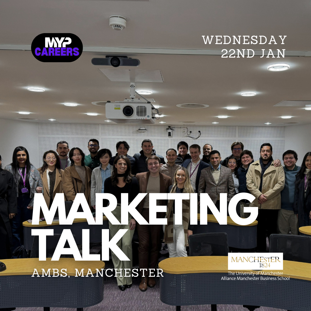 SOLD OUT: MYP Careers – Marketing Talk @ AMBS – 22.01.25