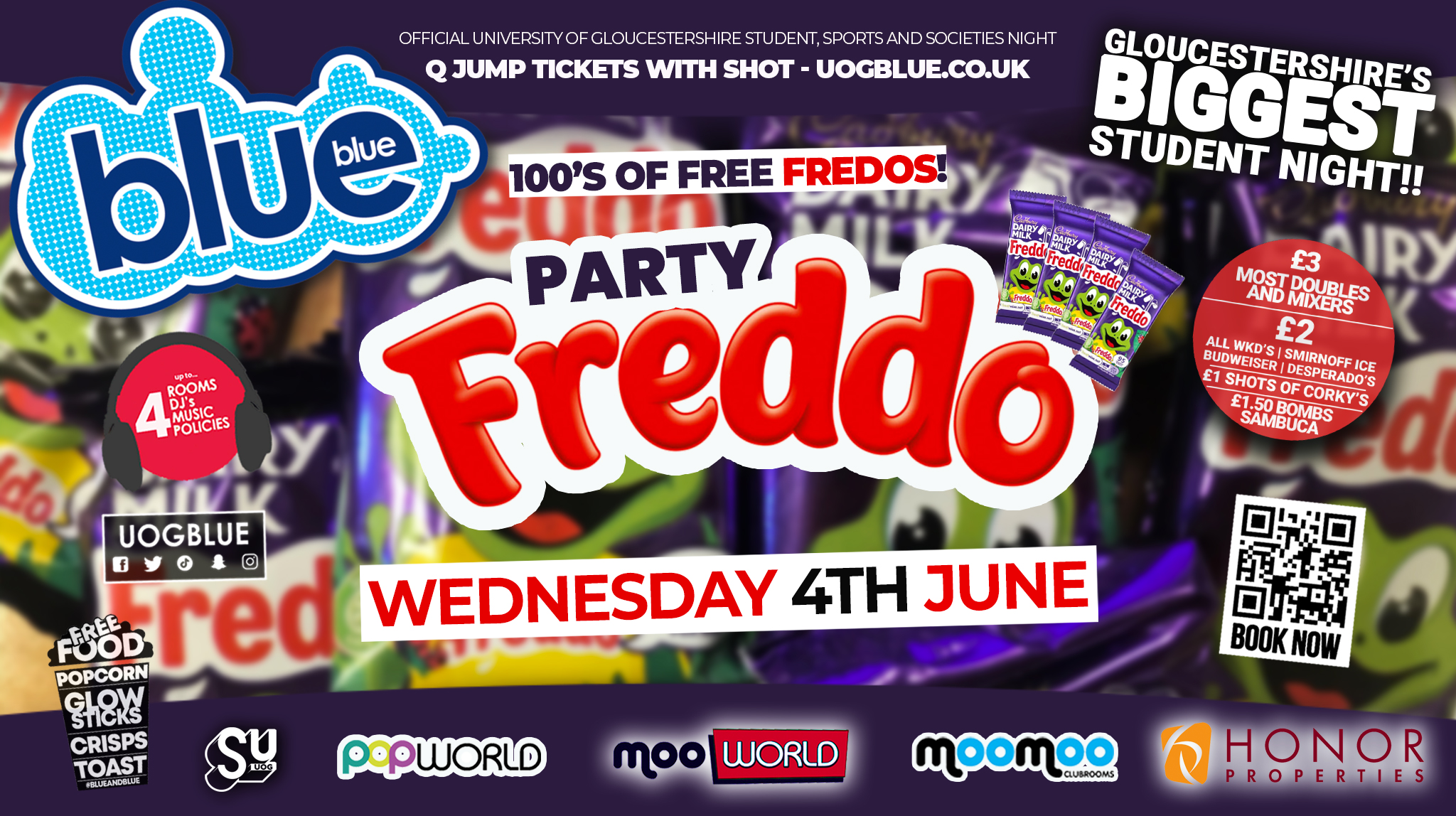 Blue and Blue Wednesdays | 🐸🍫 FREDDO PARTY 🍫🐸