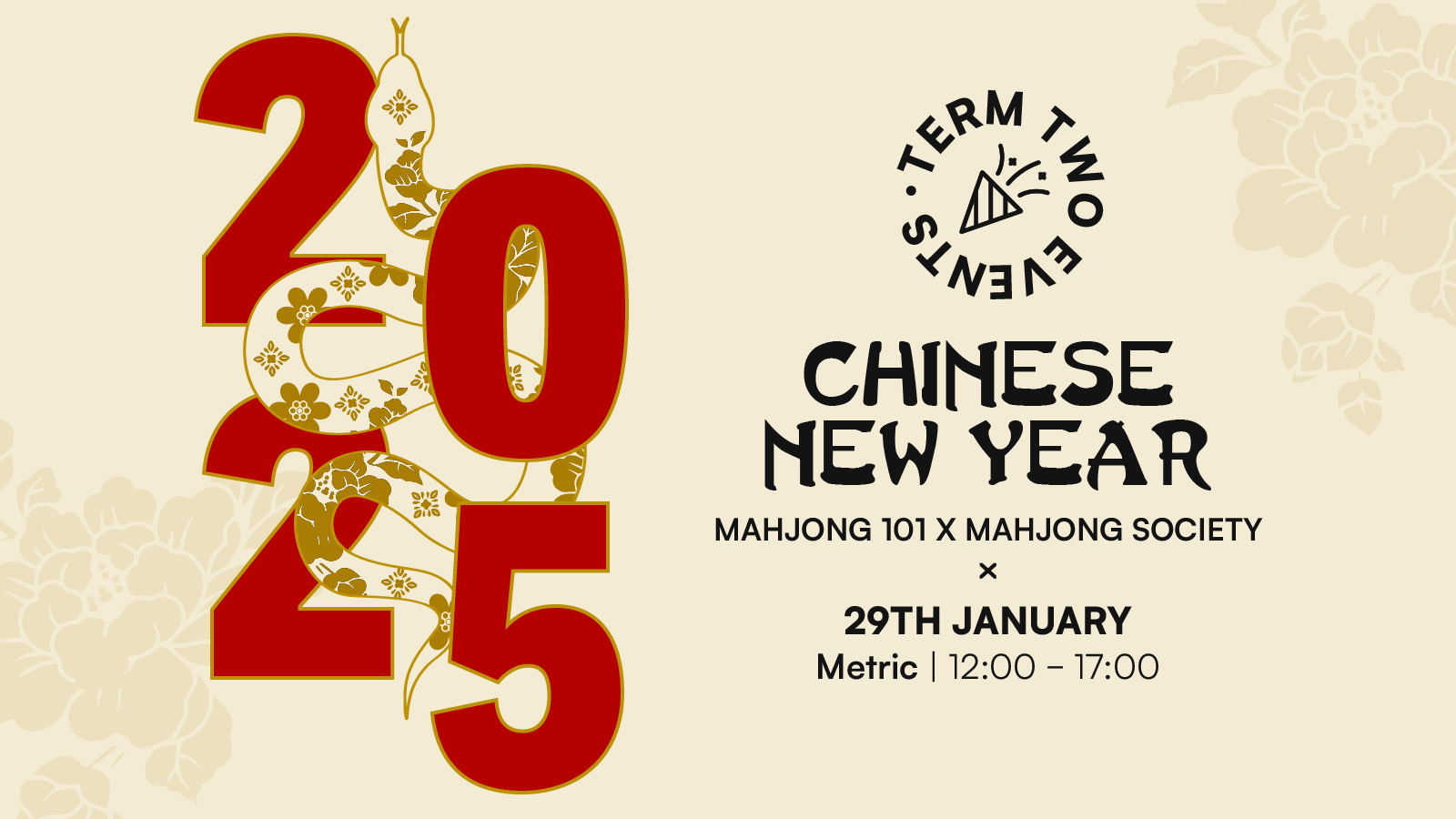 Chinese New Year | Mahjong 101 x Mahjong Society