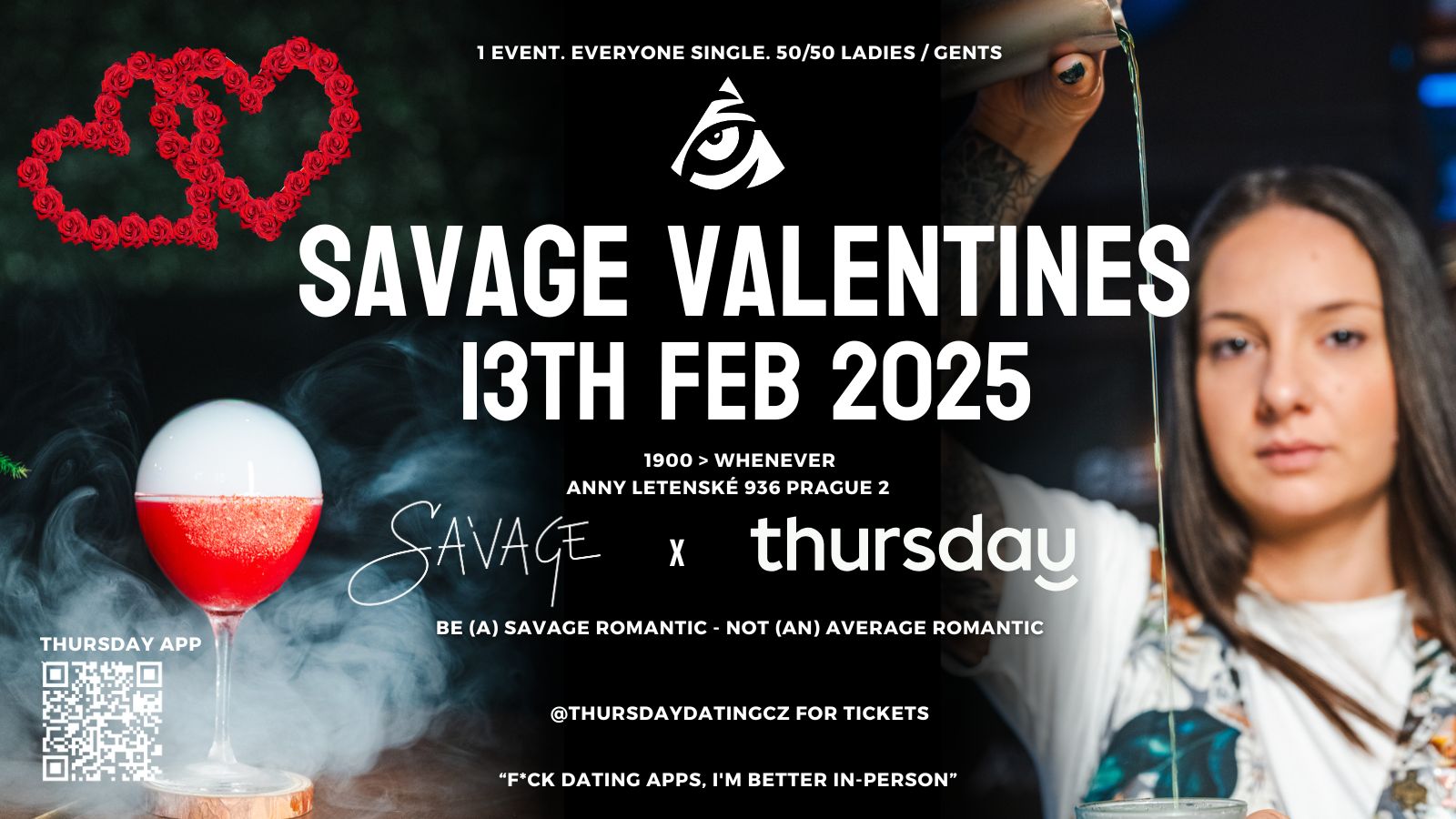 Thursday | Savage (Valentines) | Savage Bar, Prague 2