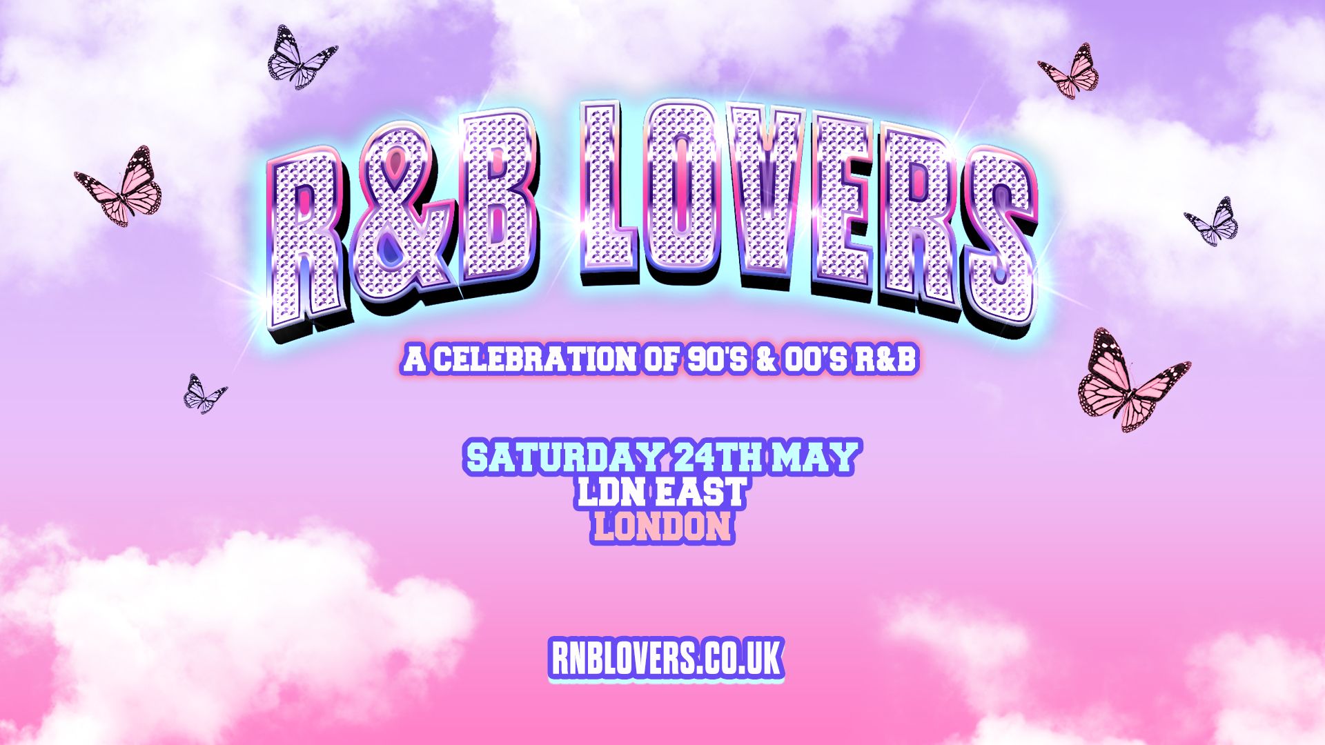 R&B Lovers Summer Open Air Festival – Saturday 24th May – LDN East [FINAL TICKETS REMAIN!]