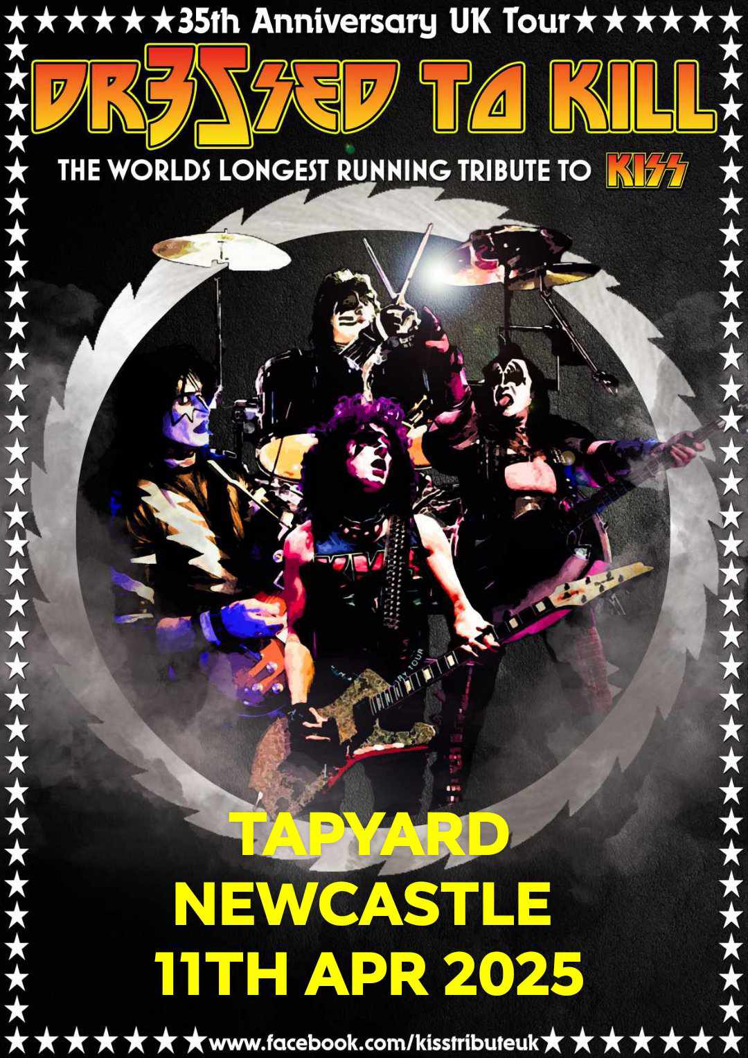 DRESSED TO KlLL – The Worlds Longest Running Tribute to KISS