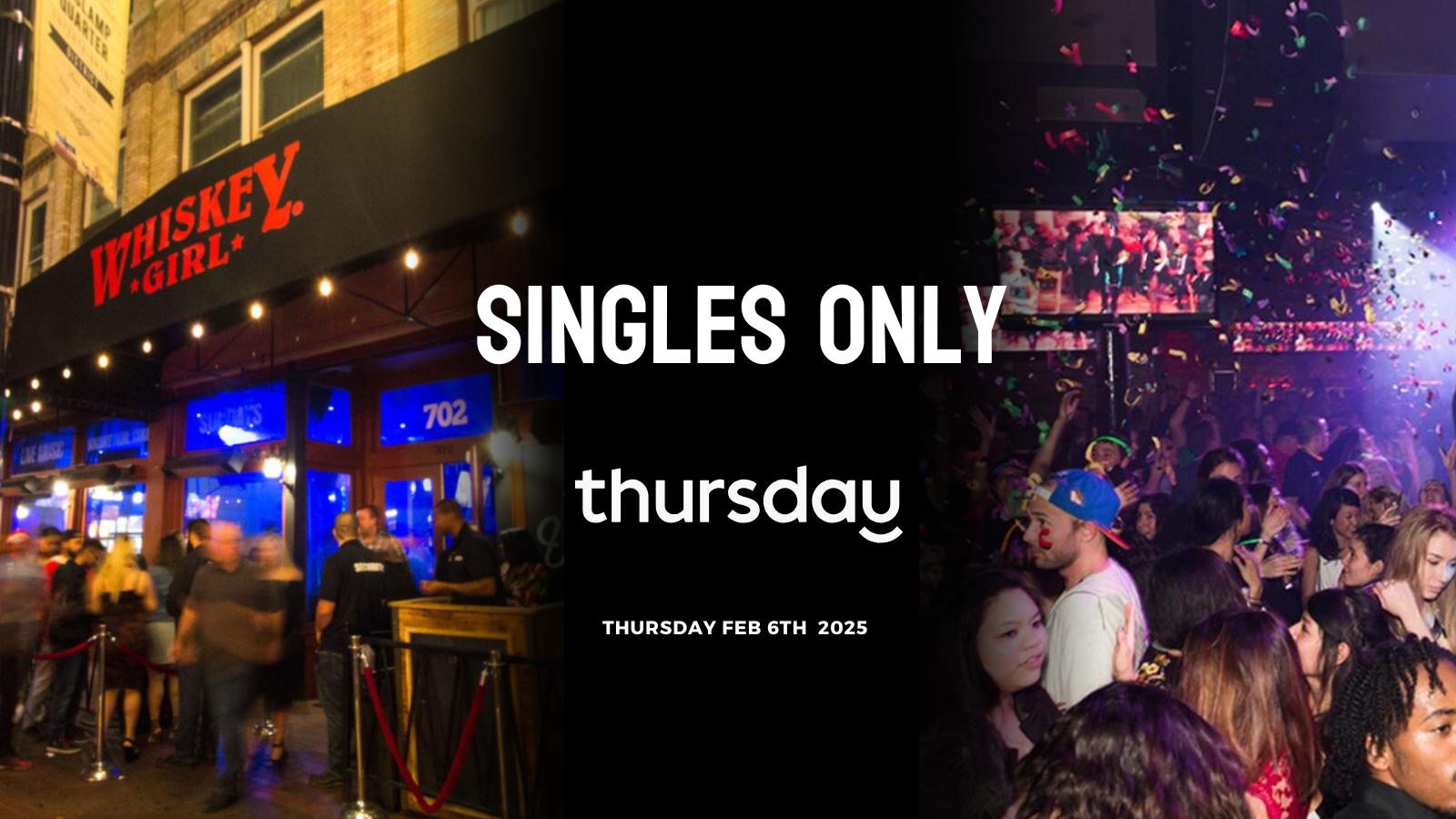 Thursday | Whiskey Girl (Under 35s) | San Diego