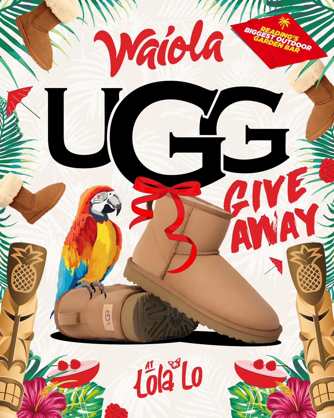 Waiola: UGG GIVEAWAY👟🍹