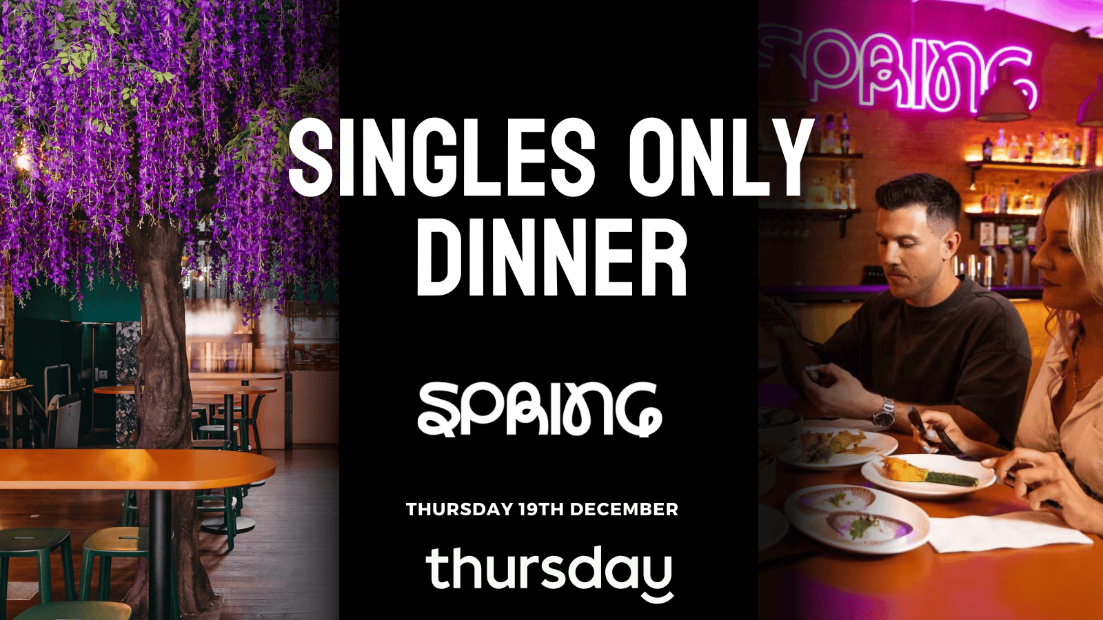 Thursday | Singles Dinner- Spring | Perth (25+)